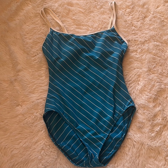 Cole Of California Other - Striped Blue One-Piece Swimsuit by Cole of California sz 12